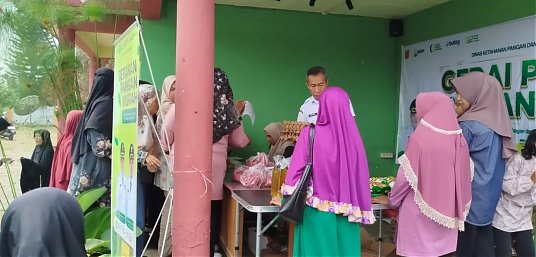 Pelaksanaan Gerakan Pangan Murah di Matur thumbnail