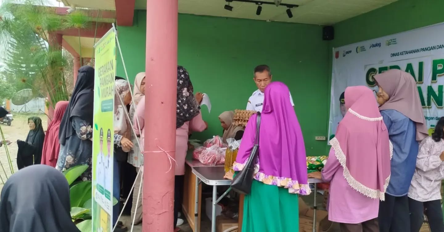 Pelaksanaan Gerakan Pangan Murah di Matur thumbnail